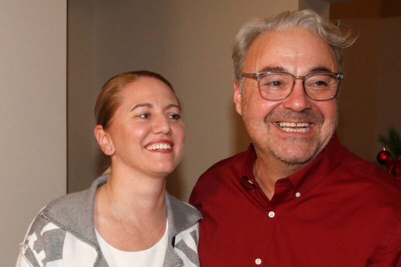 Fotografie Martina Zounara s přítelkyní Kateřinou Kantovou