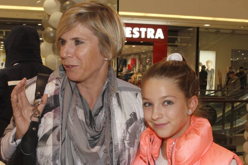 Fotografie Kateřiny Neumannové s dcerou