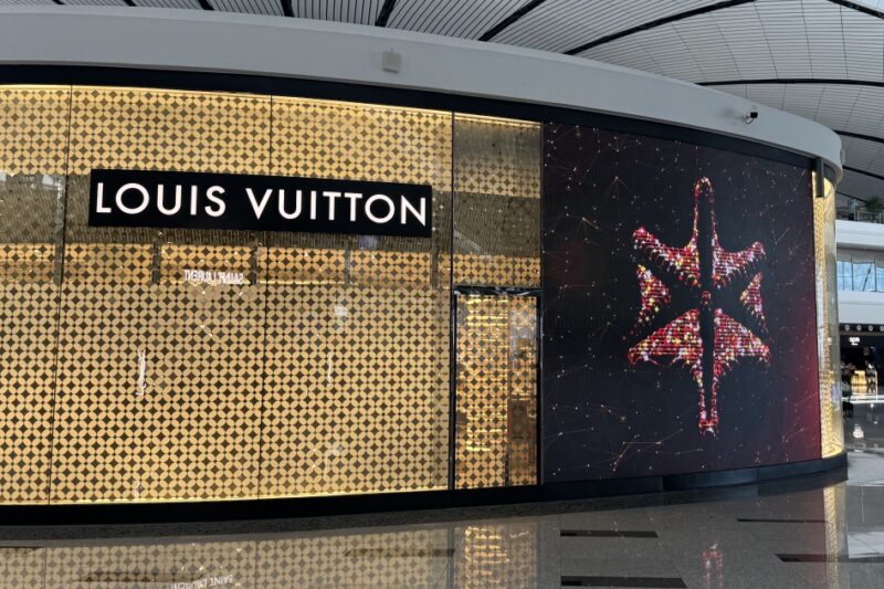 Fotografie prodejny Louis Vuitton