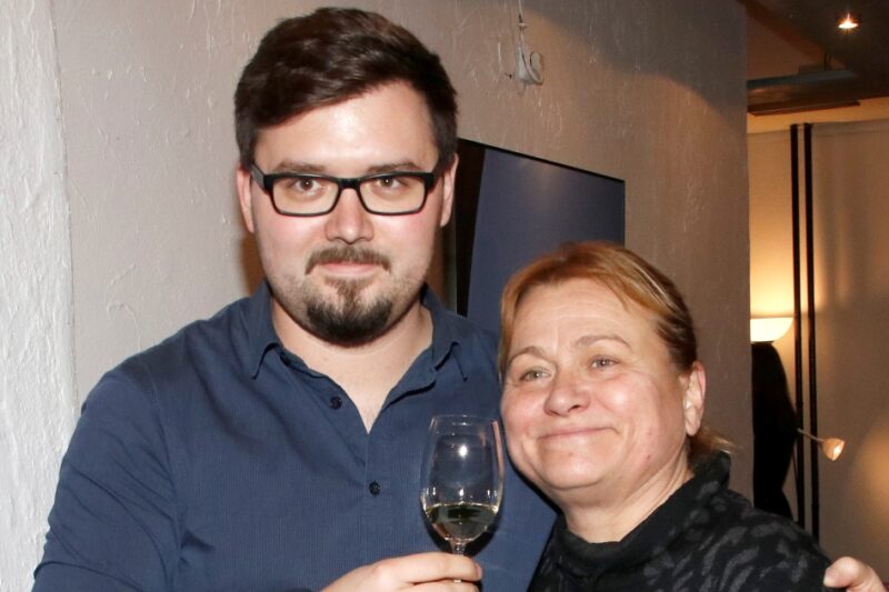 Fotografie Pavly Tomicové a syna Adama